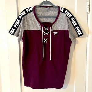 Sold on Mercari! VS Pink T-Shirt Large